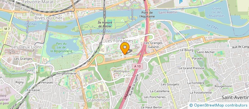 localisation de l'entreprise SCI BAMBOU  TOURS