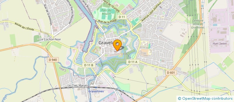 localisation de l'entreprise SCI BAME à GRAVELINES
