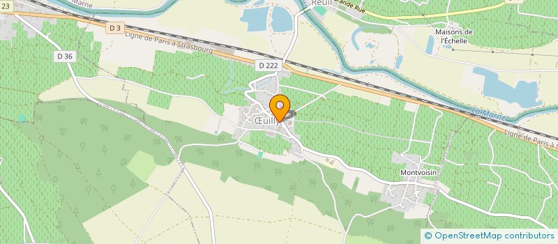 localisation de l'entreprise SCI BAMERAIE  UILLY