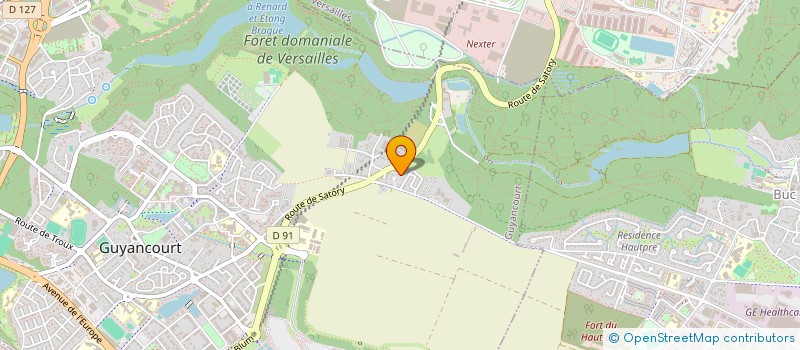 localisation de l'entreprise SCI BAMETTA  GUYANCOURT