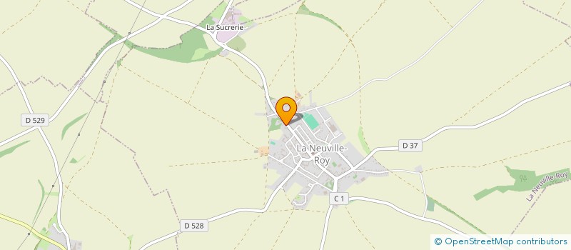 localisation de l'entreprise SCI BAMG  LA NEUVILLE-ROY