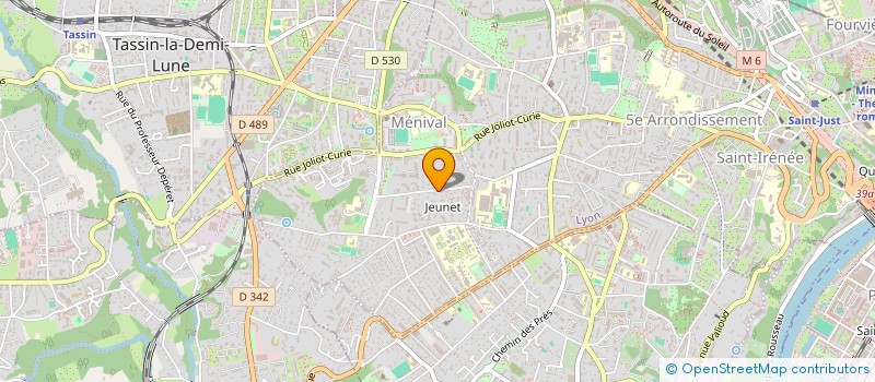 localisation de l'entreprise SCI BAMMER  LYON