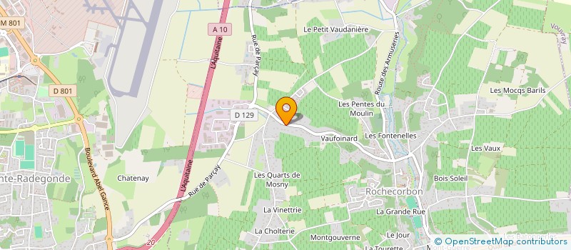 localisation de l'entreprise SCI BAMY à ROCHECORBON