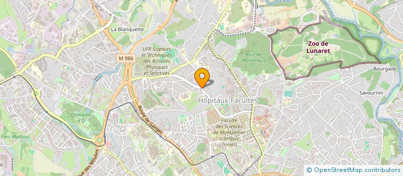 localisation de l'entreprise SCI BAN à MONTPELLIER