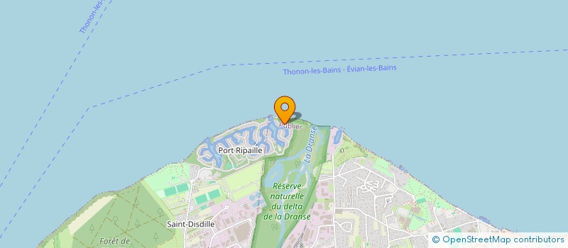 localisation de l'entreprise SCI BAN D.C.  PUBLIER