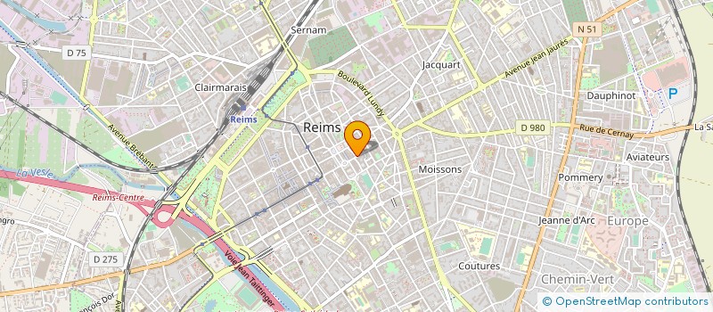 localisation de l'entreprise SCI BAN DE MURIGNY  REIMS