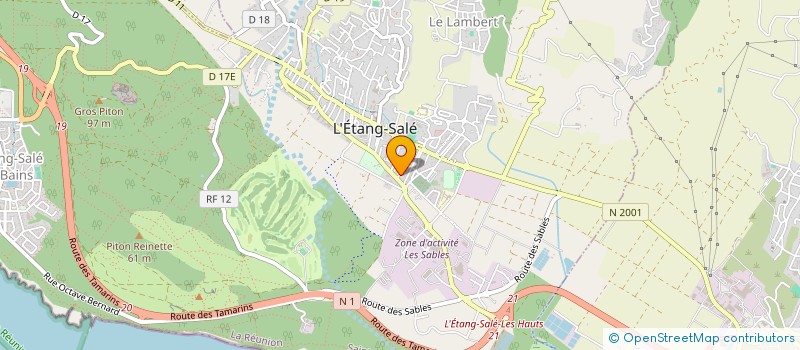 localisation de l'entreprise SCI BANANIER à L'ETANG-SALE