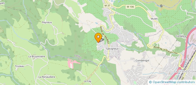 localisation de l'entreprise SCI BANATH  LA GRAND-CROIX