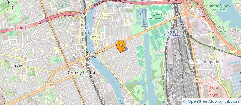 localisation de l'entreprise SCI BANATI à CHOISY-LE-ROI