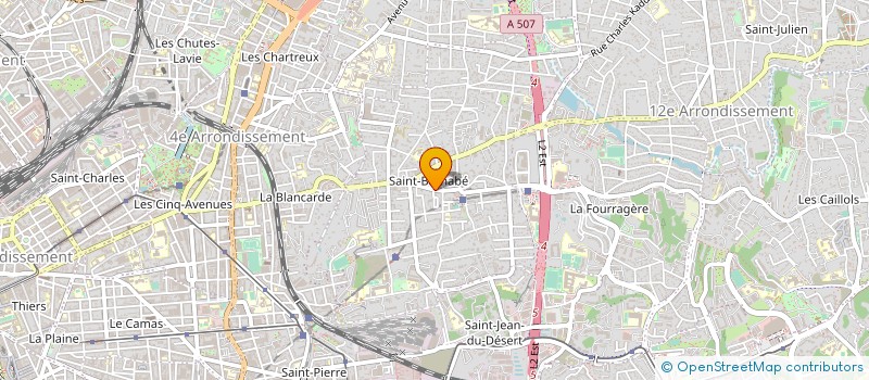 localisation de l'entreprise SCI BANATI MONTAIGNE à MARSEILLE