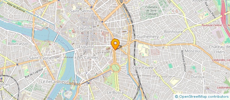 localisation de l'entreprise SCI BANAYRE 119 à TOULOUSE
