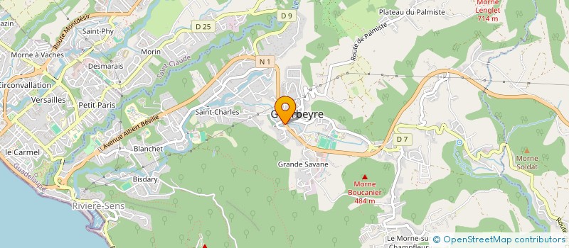 localisation de l'entreprise SCI BANCELIN  GOURBEYRE