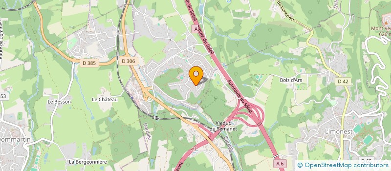 localisation de l'entreprise SCI BANIAN  LISSIEU