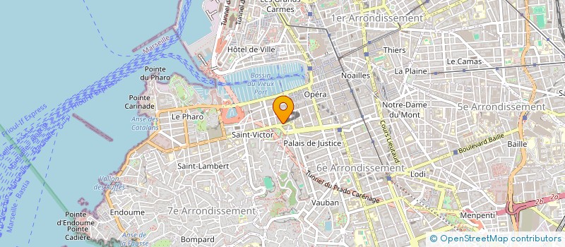 localisation de l'entreprise SCI BANIN II à MARSEILLE