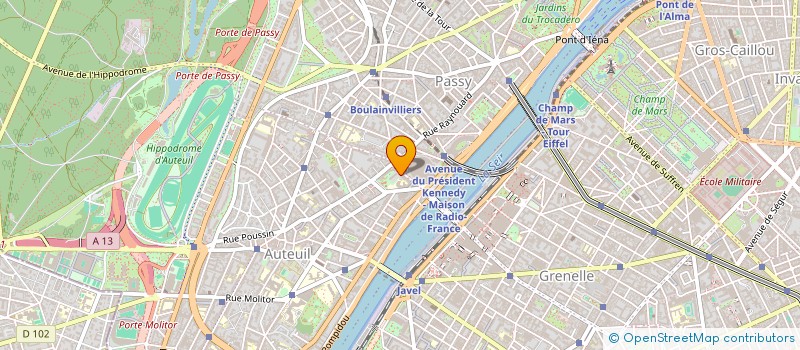 localisation de l'entreprise SCI BANISY  PARIS