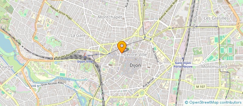 localisation de l'entreprise SCI BANNE à DIJON