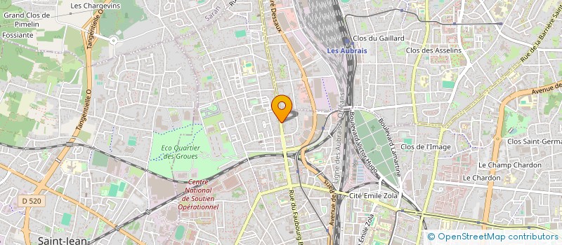 localisation de l'entreprise SCI BANNERKIDS à ORLEANS