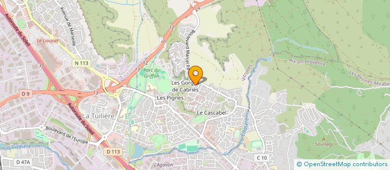 localisation de l'entreprise SCI BANOS à VITROLLES