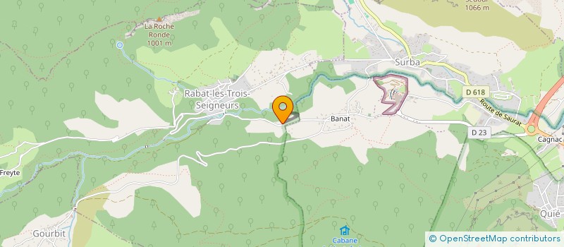 localisation de l'entreprise SCI BANQUES-CELERI-VIGNE à TARASCON-SUR-ARIEGE
