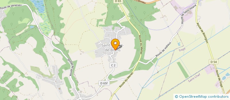 localisation de l'entreprise SCI BANTUA  SAINT-HILAIRE-DE-BRENS