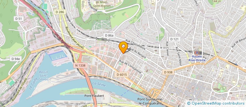 localisation de l'entreprise SCI BANYMER à ROUEN