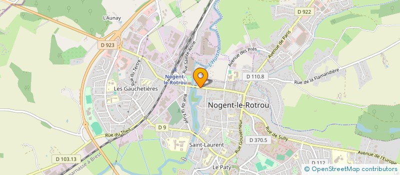 localisation de l'entreprise SCI BAO à NOGENT-LE-ROTROU