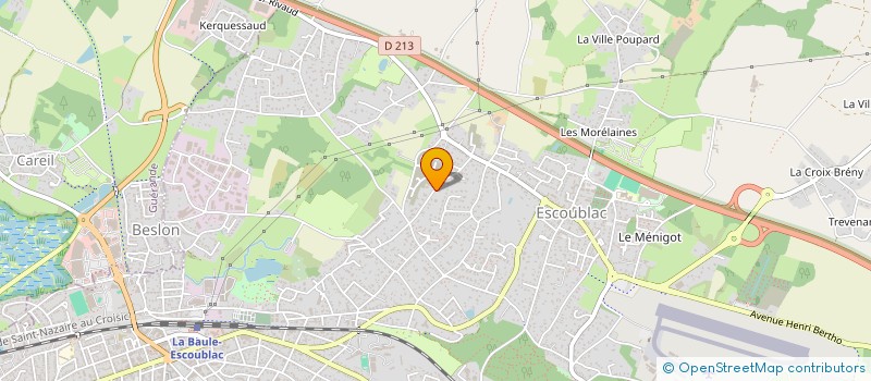 localisation de l'entreprise SCI BAOBAB  LA BAULE-ESCOUBLAC