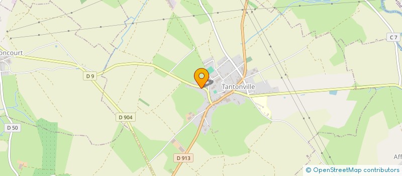 localisation de l'entreprise SCI BAP  TANTONVILLE