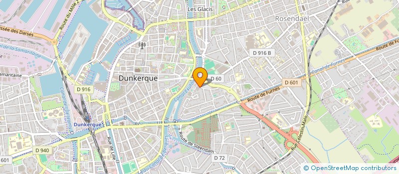 localisation de l'entreprise SCI BAPAUME à DUNKERQUE