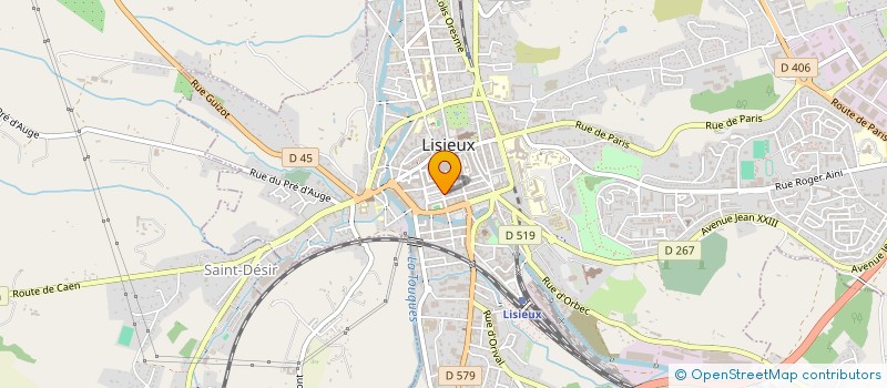 localisation de l'entreprise SCI BAPIMMO PATRIMOINE à LISIEUX