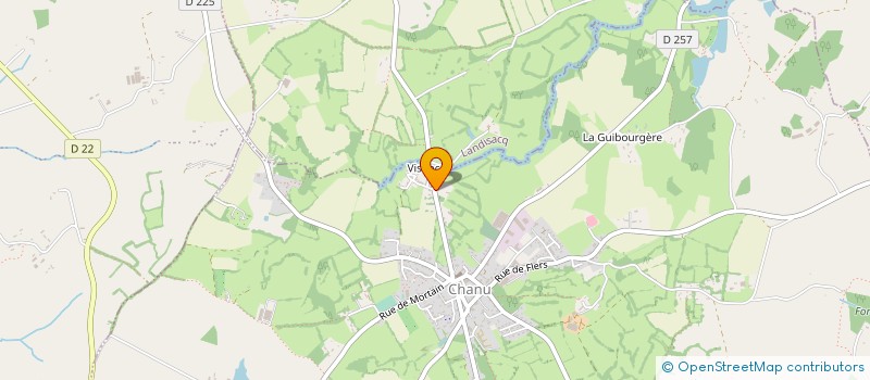 localisation de l'entreprise SCI BAPLI à CHANU