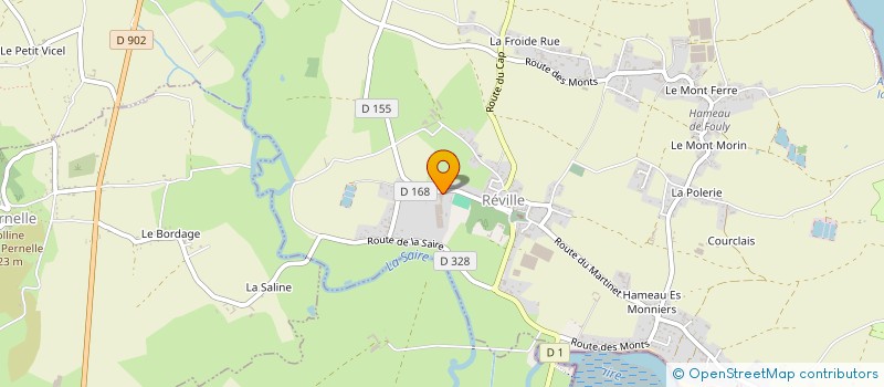 localisation de l'entreprise SCI BAPTALEX  ANNEVILLE-EN-SAIRE