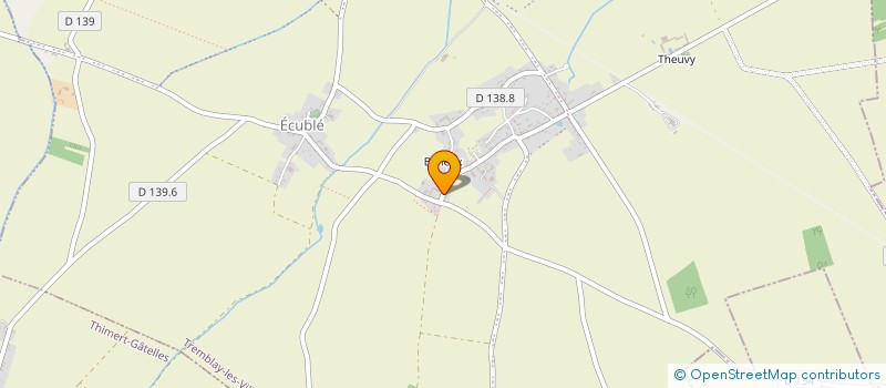 localisation de l'entreprise SCI BAPTILLE à TREMBLAY-LES-VILLAGES