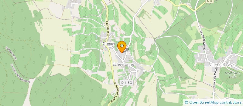 localisation de l'entreprise SCI BAPTISTE à ECHEVRONNE