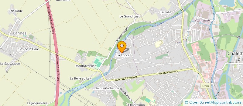 localisation de l'entreprise SCI BAPTISTE DUPRE à PANNES