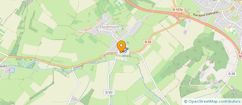 localisation de l'entreprise SCI BAPTLOR  SAVIGNY