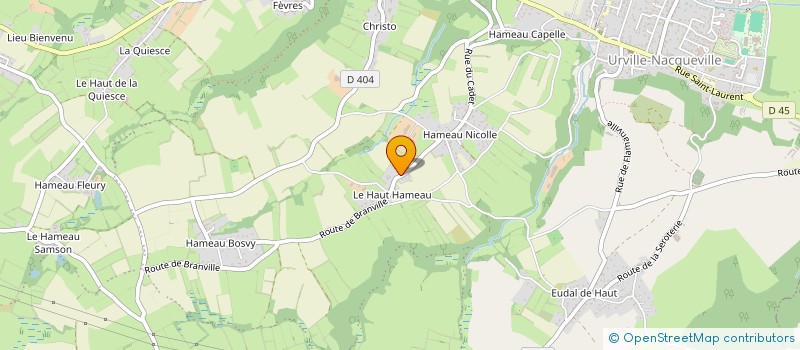 localisation de l'entreprise SCI BAPTMAND  LA HAGUE