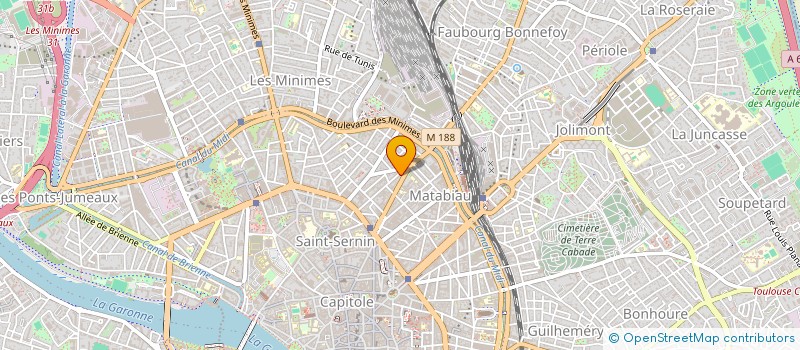 localisation de l'entreprise SCI BAQUE à TOULOUSE