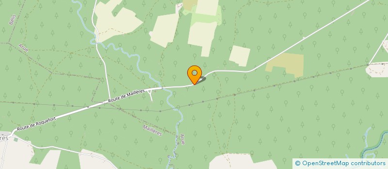 localisation de l'entreprise SCI BAQUE  ARUE