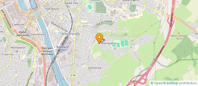 localisation de l'entreprise SCI BAR-DEL-FER à SAINT-MARTIN-BOULOGNE