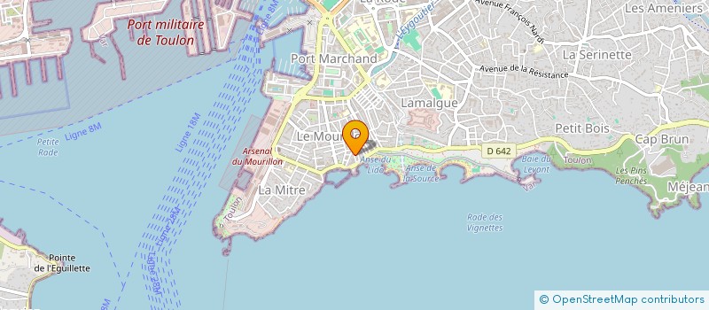 localisation de l'entreprise SCI BAR&LOMB  LA VALETTE-DU-VAR