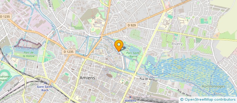 localisation de l'entreprise SCI BARABAN à AMIENS
