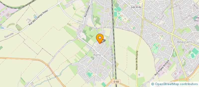 localisation de l'entreprise SCI BARADU  AGNY