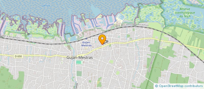 localisation de l'entreprise SCI BARAGAIN  GUJAN-MESTRAS