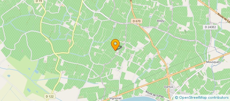 localisation de l'entreprise SCI BARAIL  ST-CHRISTOPHE-DES-BARDES