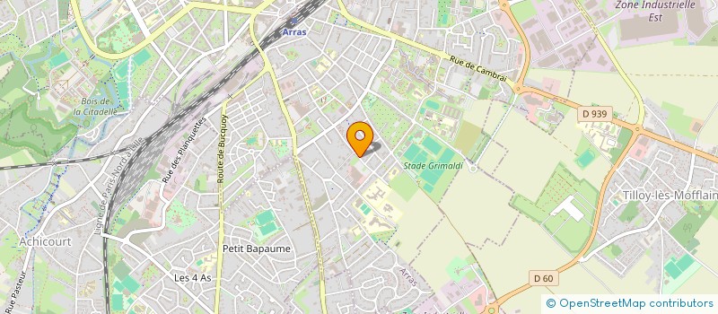 localisation de l'entreprise SCI BARAKA à ARRAS