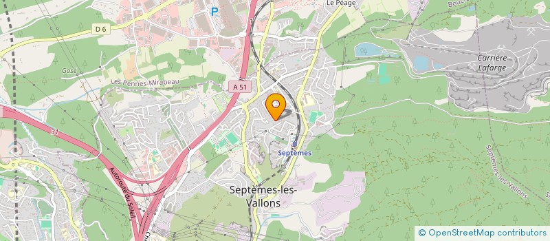 localisation de l'entreprise SCI BARAKA  PLAN-DE-CUQUES