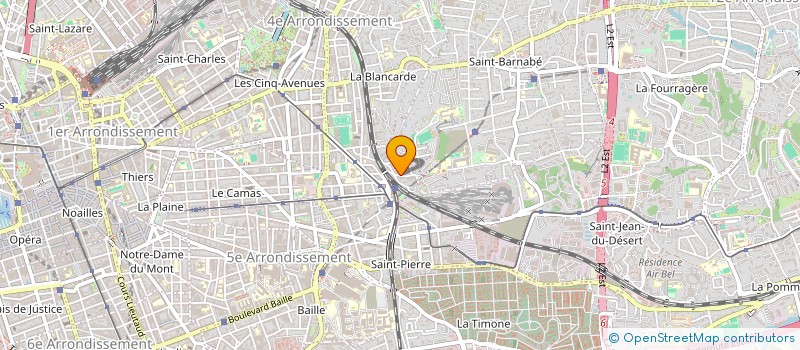 localisation de l'entreprise SCI BARAKA à MARSEILLE