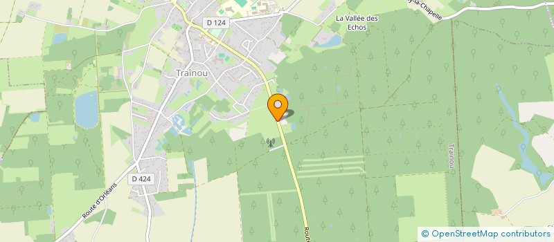 localisation de l'entreprise SCI BARANT  TRAINOU