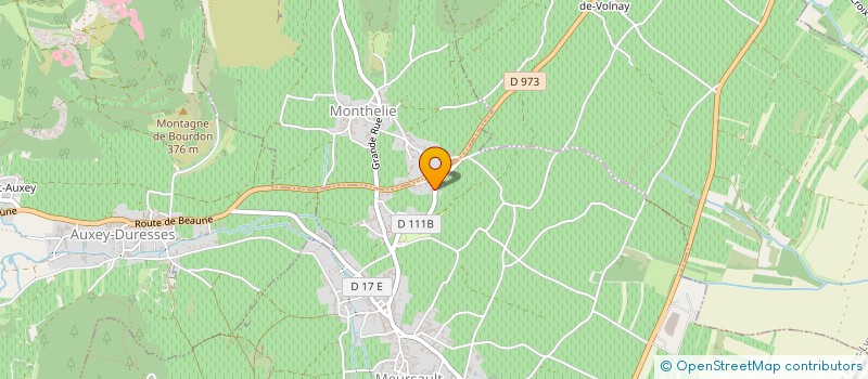 localisation de l'entreprise SCI BARAT BERTRAND DEVILLARD  MEURSAULT